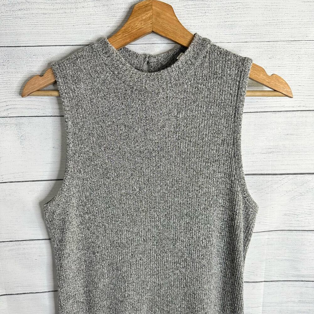 Lucky Brand Womens size Small Ribbed Knit Sleeveless Bodycon Midi Dress - Picture 4 of 14
